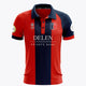 <tc>KHC Brugge</tc> Polo para hombre - Rojo/Azul marino