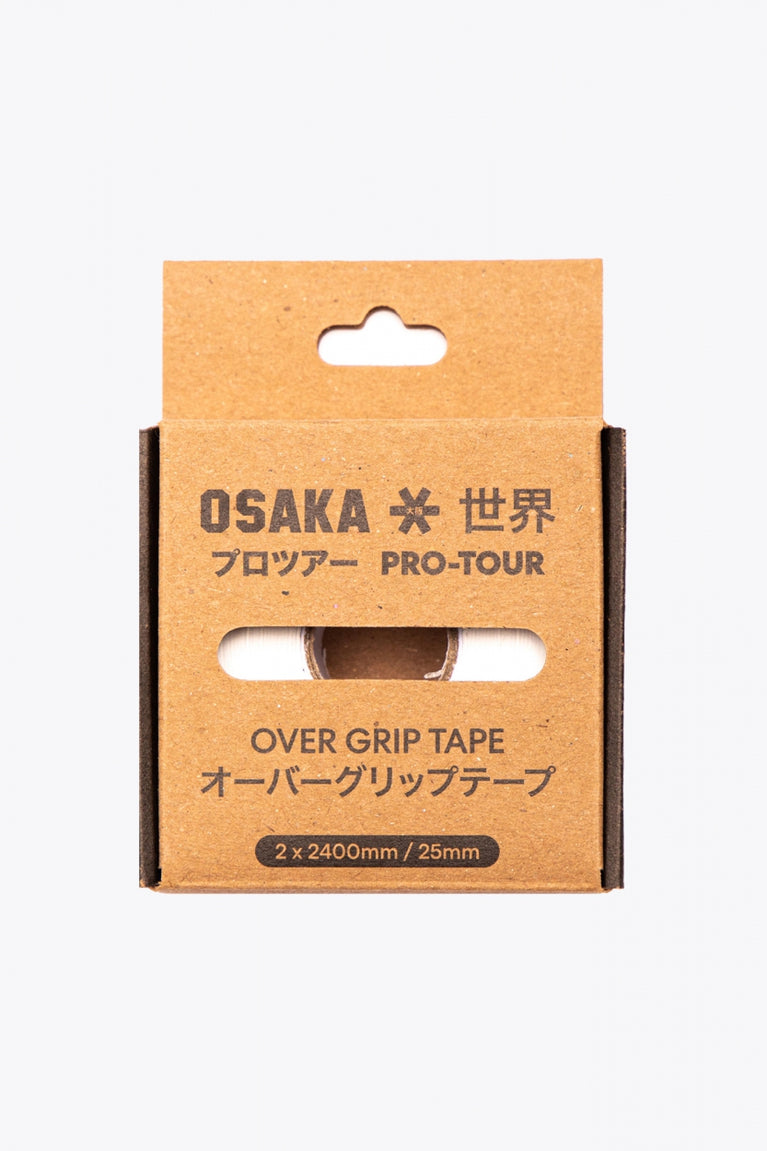 Osaka over grip tape white in packaging front view
