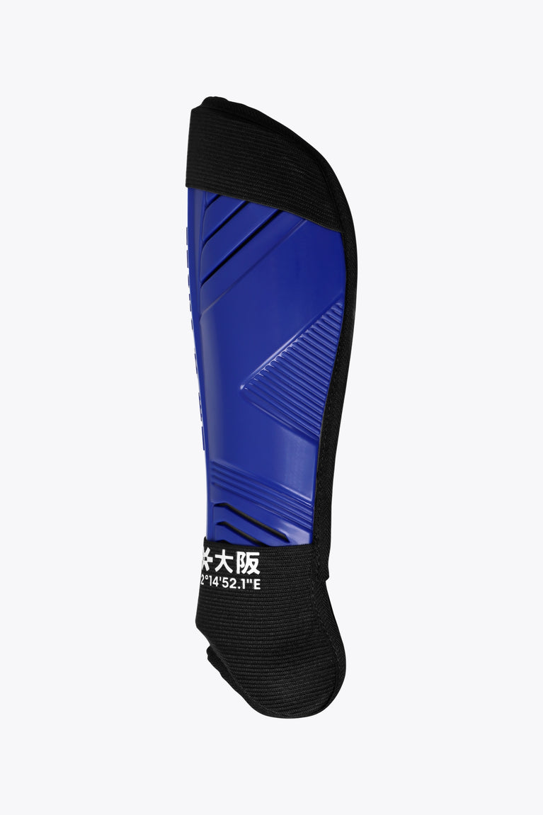Protège-tibia de hockey Osaka | Bleu réflexe