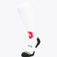 RAHC Field Hockey Socks in white with Osaka logo in green. Front view