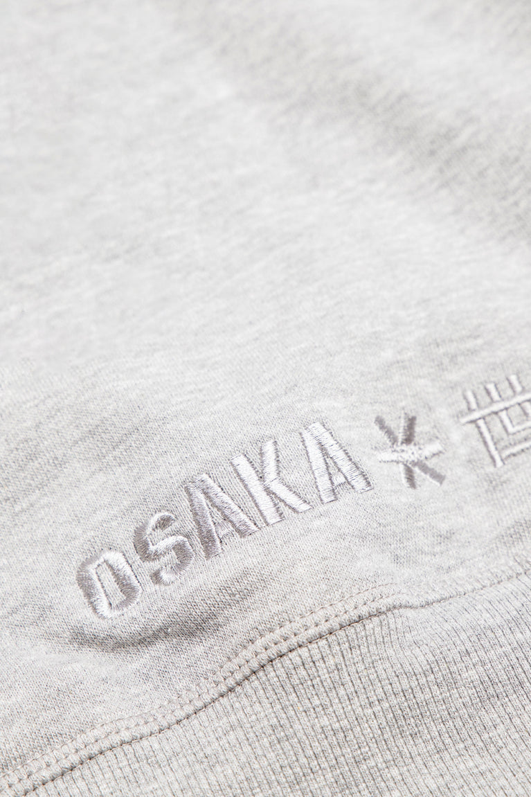 Osaka Kids Hoodie Basic | Grey Melange