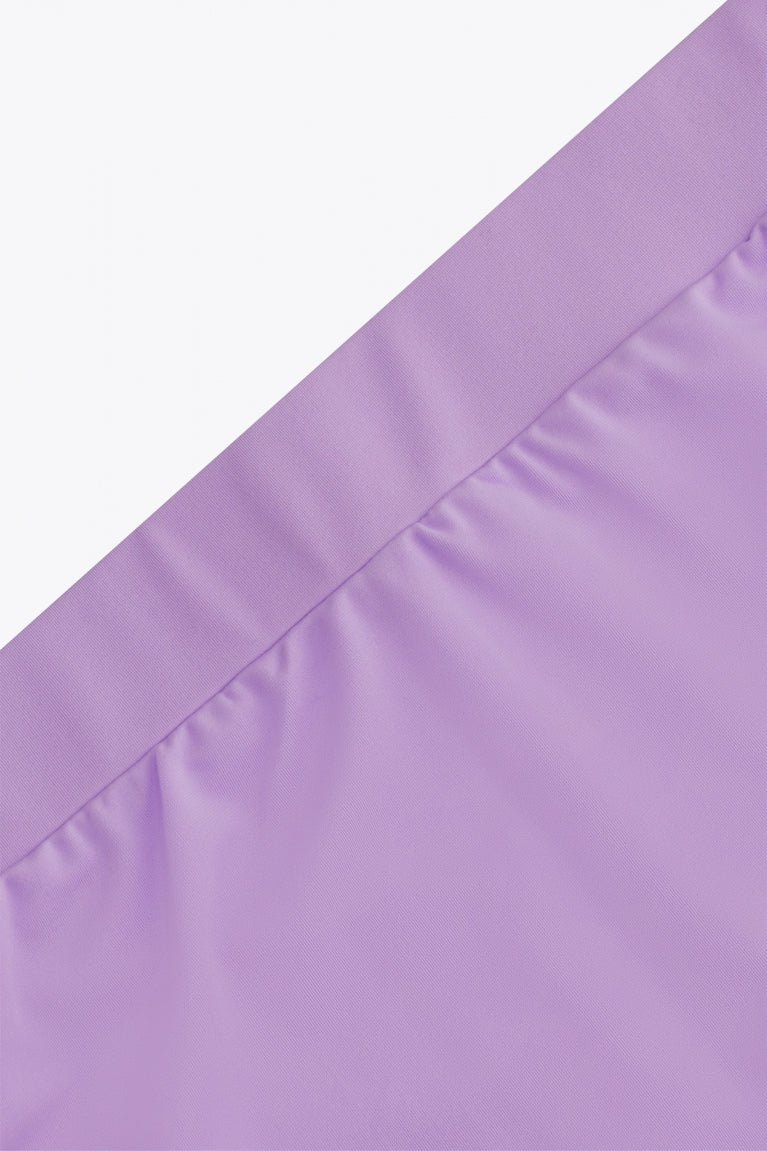 Osaka women ball skort in light purple with logo in grey. Detail view