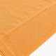 Osaka women singlet in orange with logo in grey. Detail fabric view