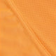 Osaka women singlet in orange with logo in grey. Detail fabric view