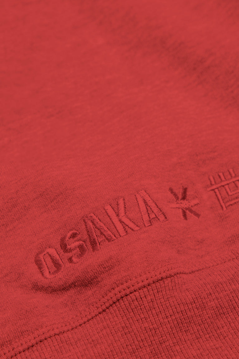 Osaka <tc>Unisex</tc> <tc>Hoodie</tc> Básico | Rojo
