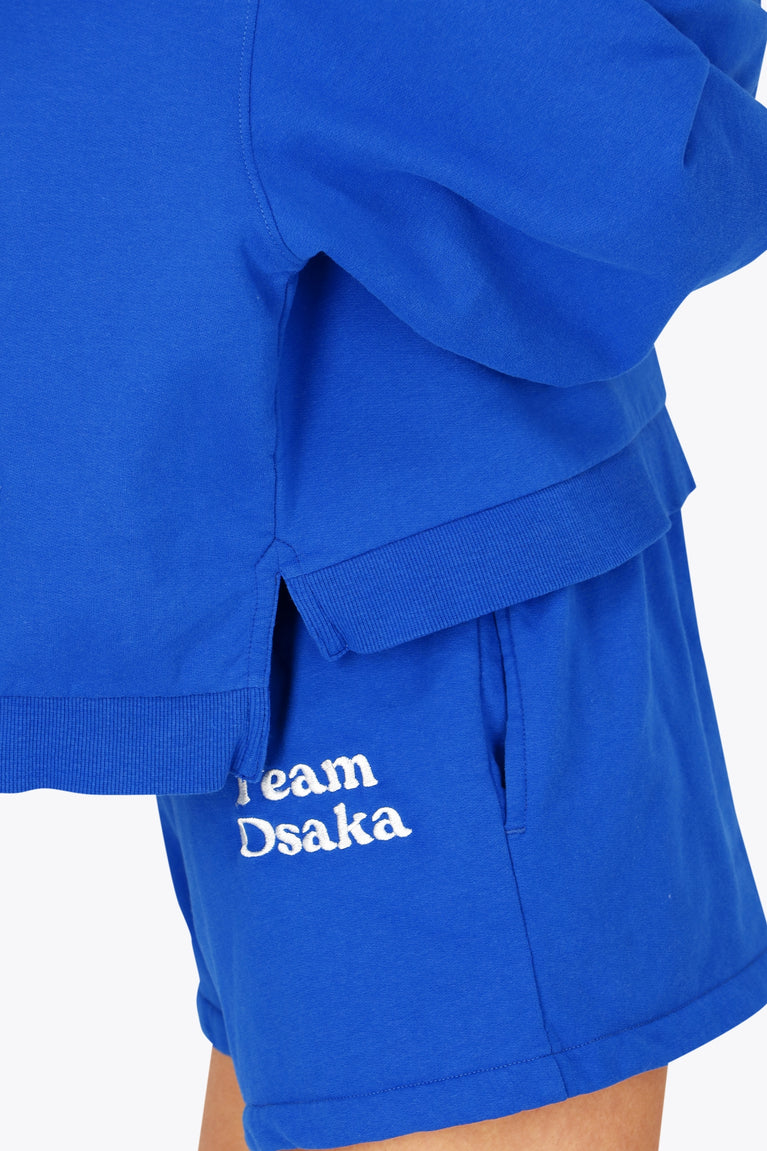 Femmes d'Osaka recadrées <tc>Sweater</tc> | Bleu Princesse