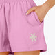 Osaka Mujeres <tc>Shorts</tc> | begonia rosa