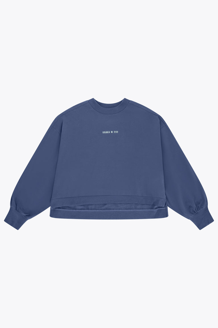 Osaka Women Cropped Sweater | Future Dusk