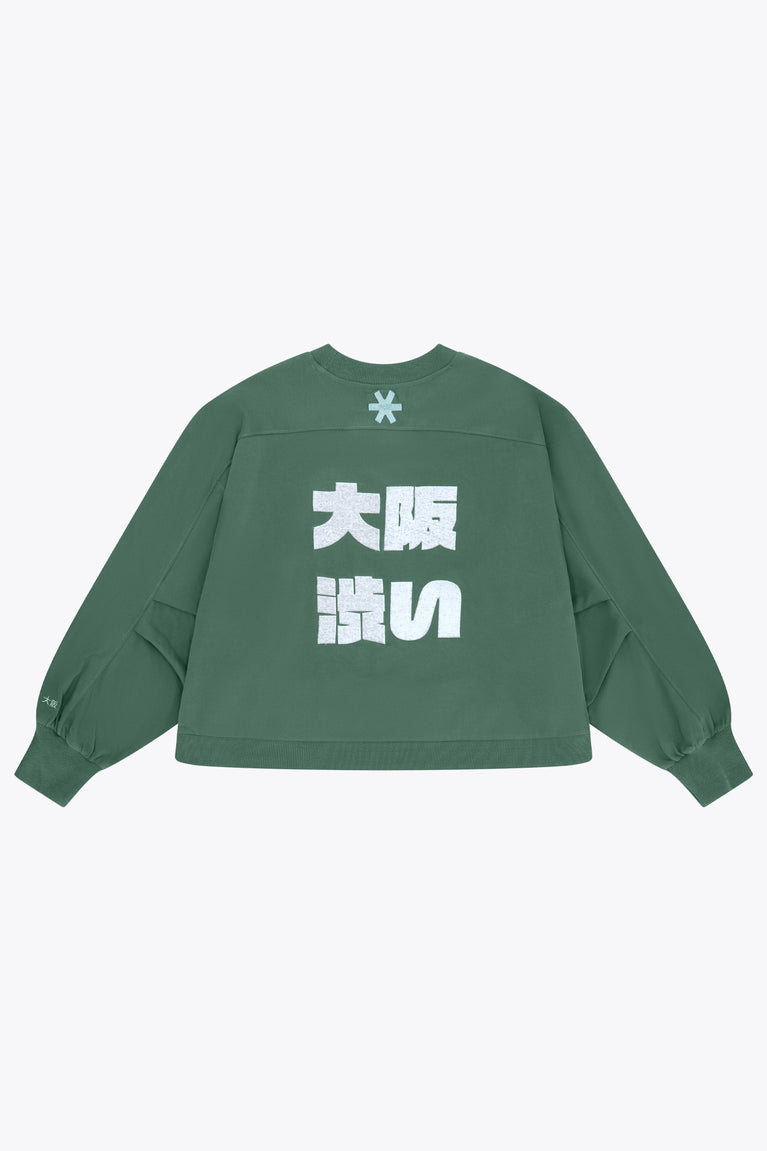 Osaka Women Cropped Sweater | Bayou Green