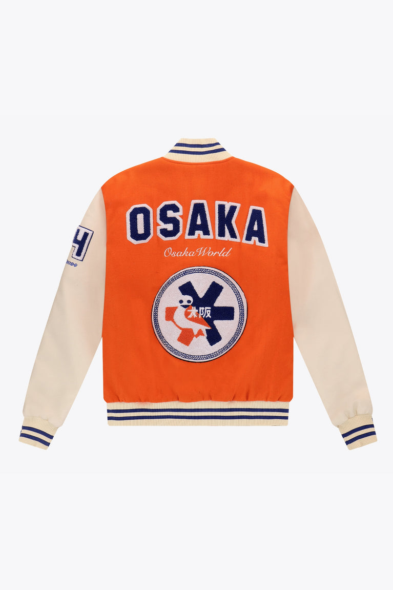 Bloemendaal Varsity Jacket | Orange