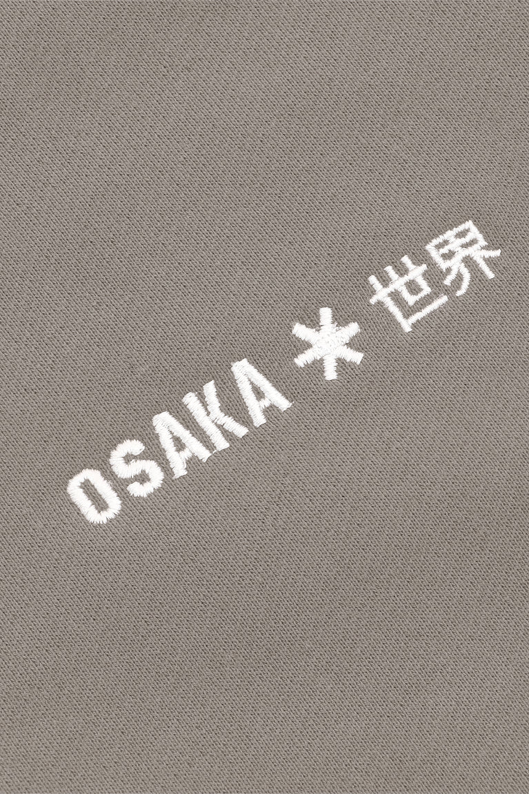 Osaka Women Cropped Half Zip Sweater | Cloudburst