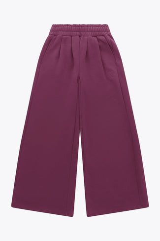 Color Women Sweatpants Wide Leg Osaka Osaka Women Sweatpants Wide Leg | Cherry Lacquer - Sweatpants Apparel