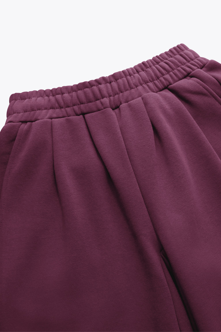 Osaka Women Sweatpants Wide Leg | Cherry Lacquer