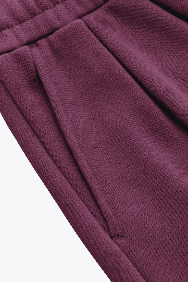 Osaka Women Sweatpants Wide Leg | Cherry Lacquer