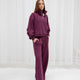 Osaka Women Sweatpants Wide Leg | Cherry Lacquer