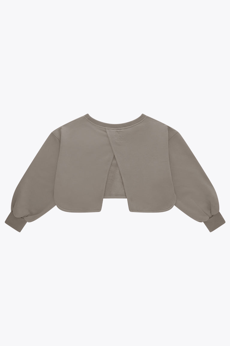 Osaka Women Crossed Back Sweater | Cloudburst