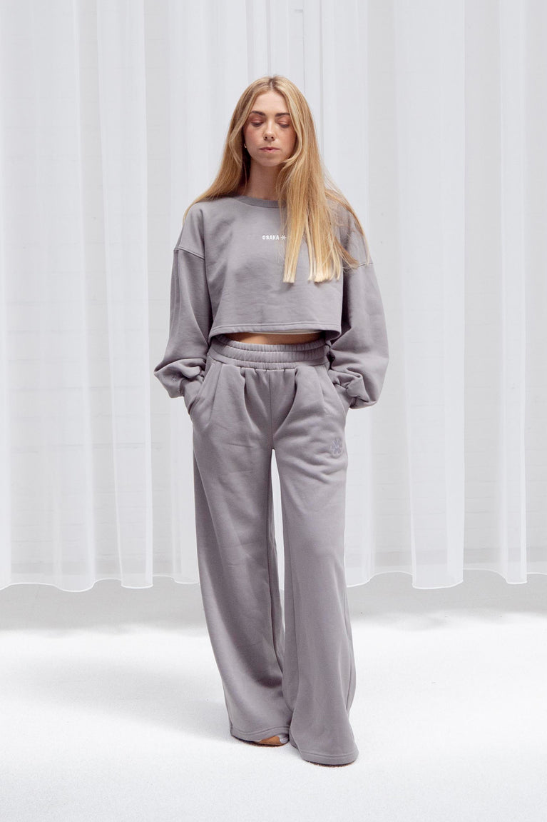 Osaka Women Crossed Back Sweater | Cloudburst