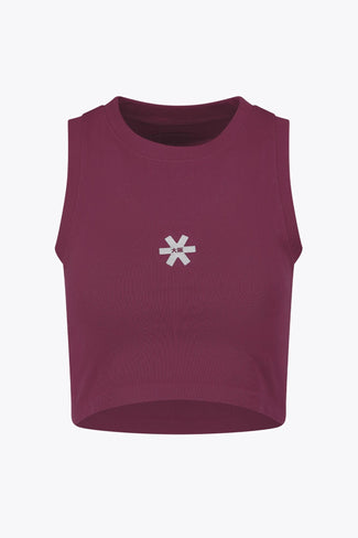 Farbiges Damen-Tech-Tanktop Osaka Osaka Women Tech Tank | Cherry Lacquer - Activewear Tops Apparel