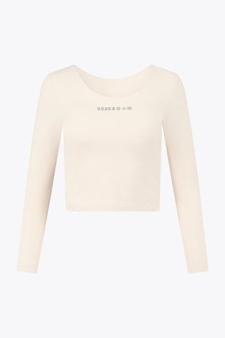 Color Women Cropped Long Sleeve Tee Color Women Cropped Long Sleeve Tee