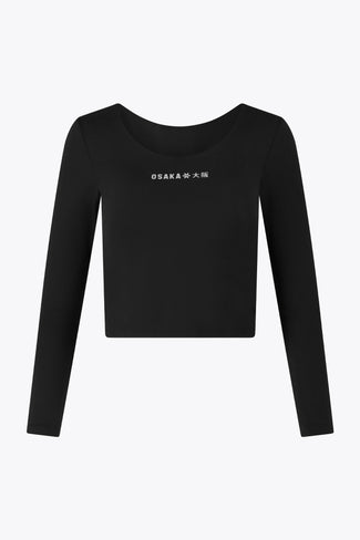 Color Women Cropped Long Sleeve Tee Color Women Cropped Long Sleeve Tee
