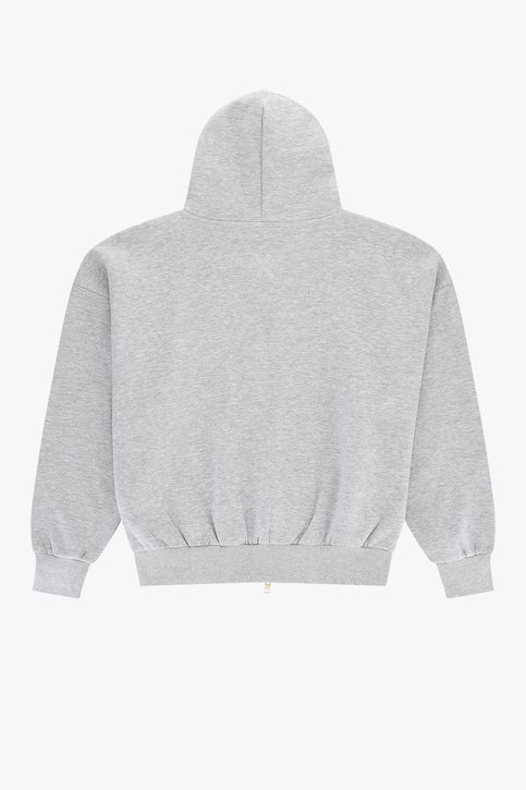 Osaka Men Full Zip Hoodie | Heather Grey