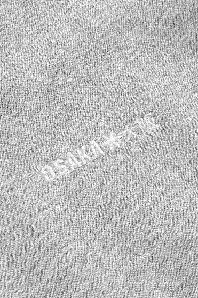 Osaka Men Half Zip Sweater | Heather Grey