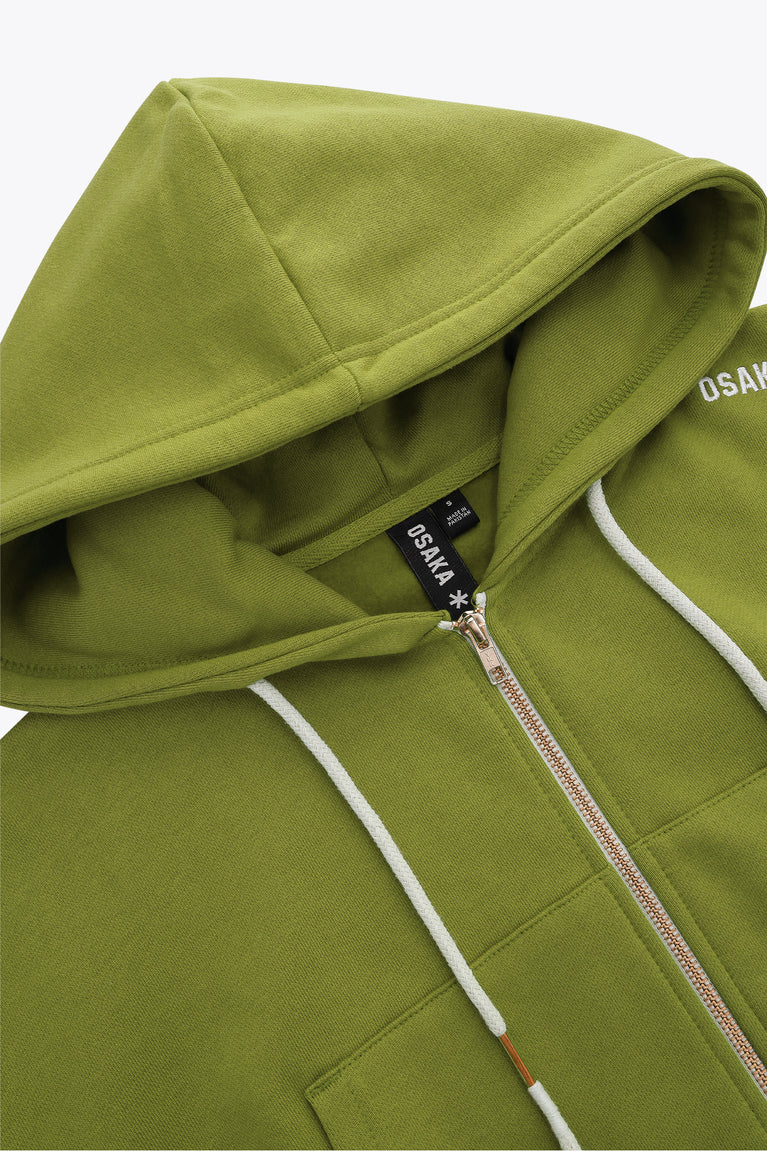 Osaka Women Cropped Full Zip Hoodie | Ferite