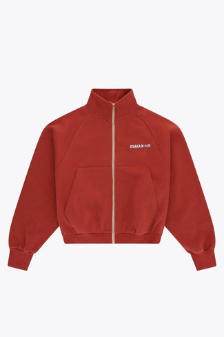 Color Women Full Zip Sweater Osaka Osaka Women Full Zip Sweater | Brunette - Sweaters Apparel