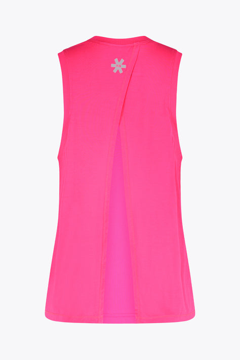 Osaka Women Luna Cross Tank | Electric Fuchsia