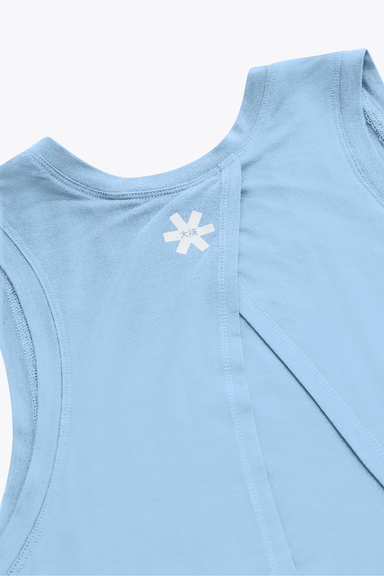 Osaka Women Luna Cross Tank | Silver Lake Blue