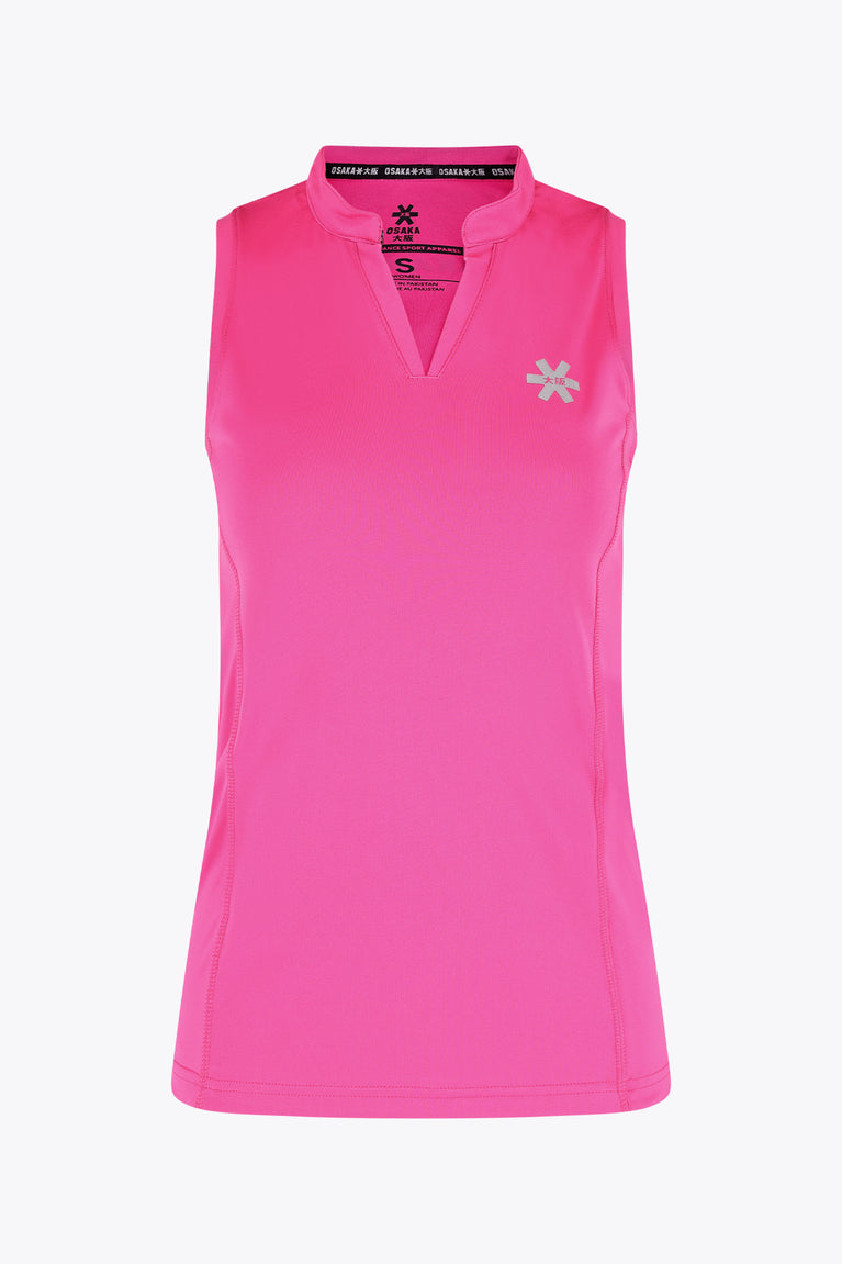 Osaka Women Court Tank Top | Electric Fuchsia