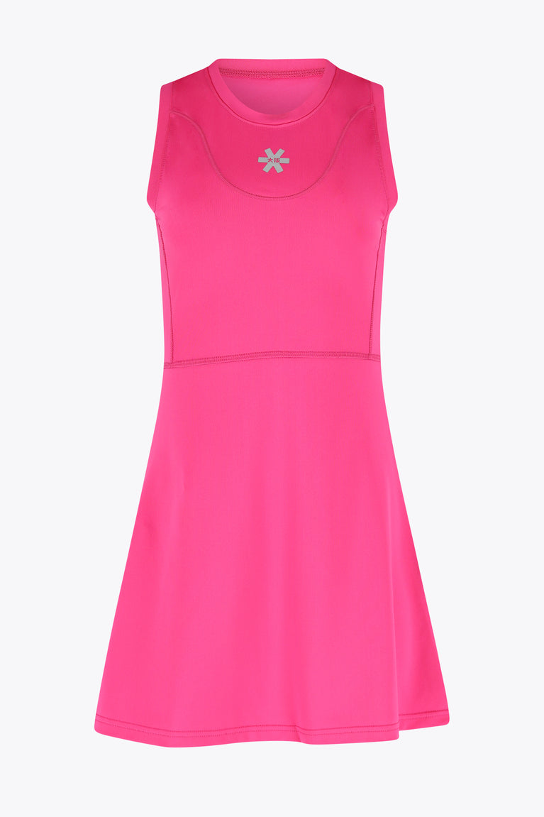 Osaka Women Floucy Dress | Electric Fuchsia