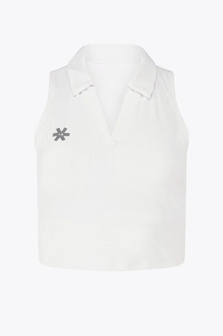 Color Heritage Ace Top Osaka Osaka Women Heritage Ace Top | White - Crop Tops Apparel