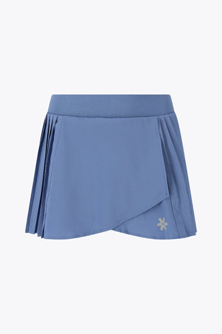 Color Women Pleat Flow Skort Osaka Osaka Women Pleat Flow Skort | Silver Lake Blue - Skorts Apparel