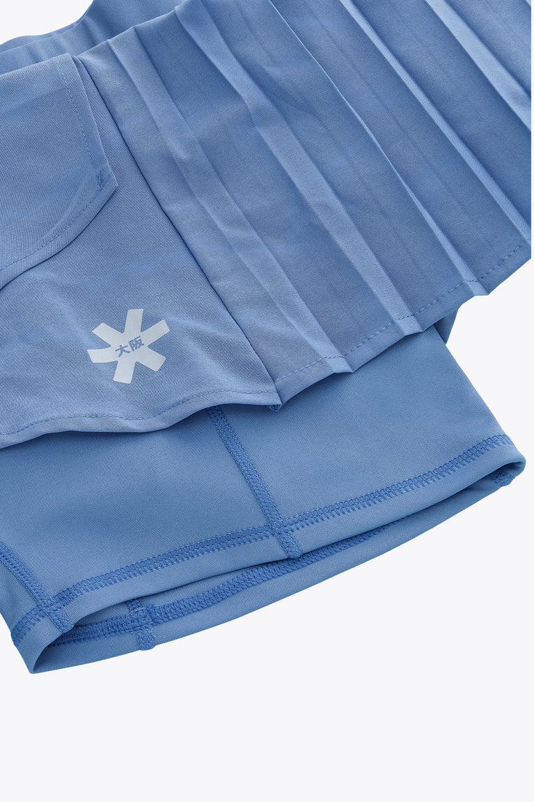 Osaka Women Pleat Flow Skort | Silver Lake Blue