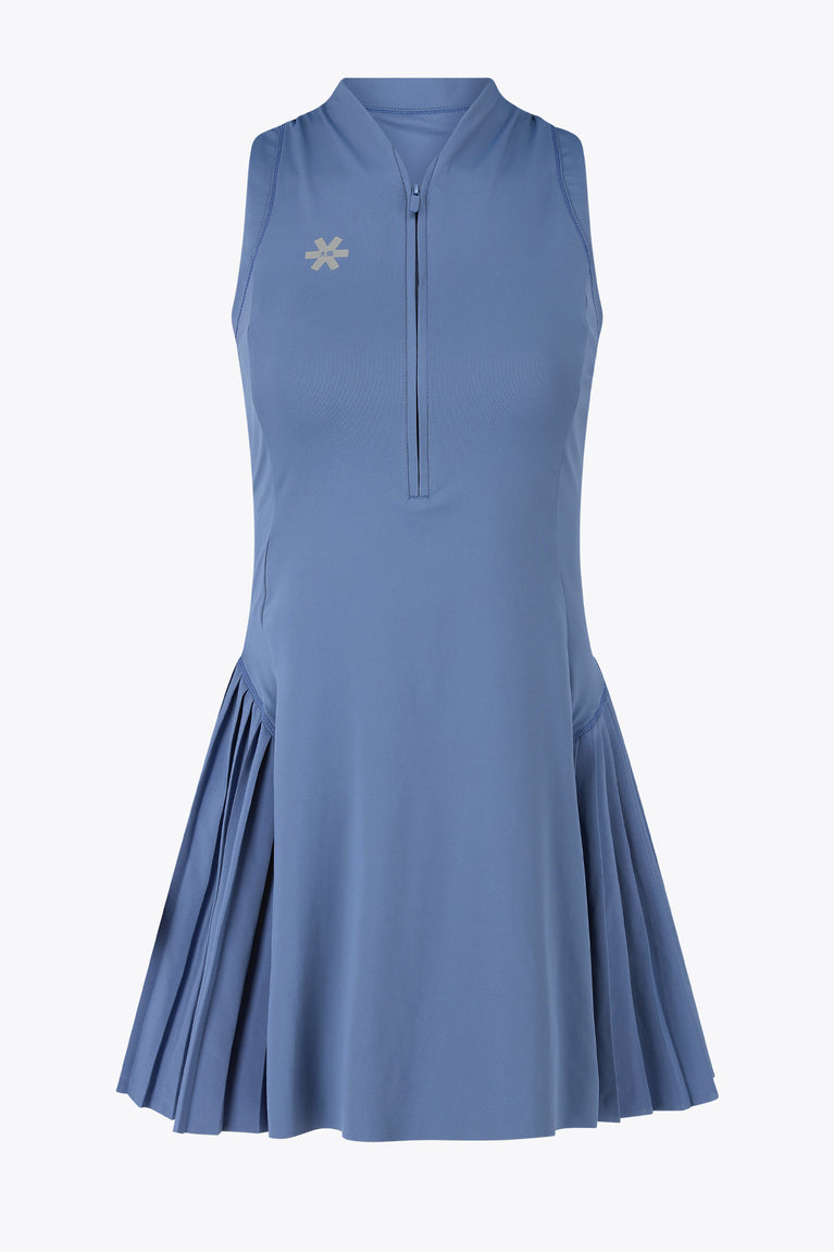 Osaka Women Plissé Play Dress | Silver Lake Blue