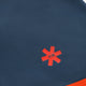 Dark navy skort with red starburst logo and red contrast hem.