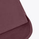 Women’s Osaka polo zip sweater sleeve detail, peppercorn knit with ribbed cuff and hem