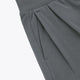 Wide-leg sweatpants with pleated front and soft ribbed cuffs, dark grey