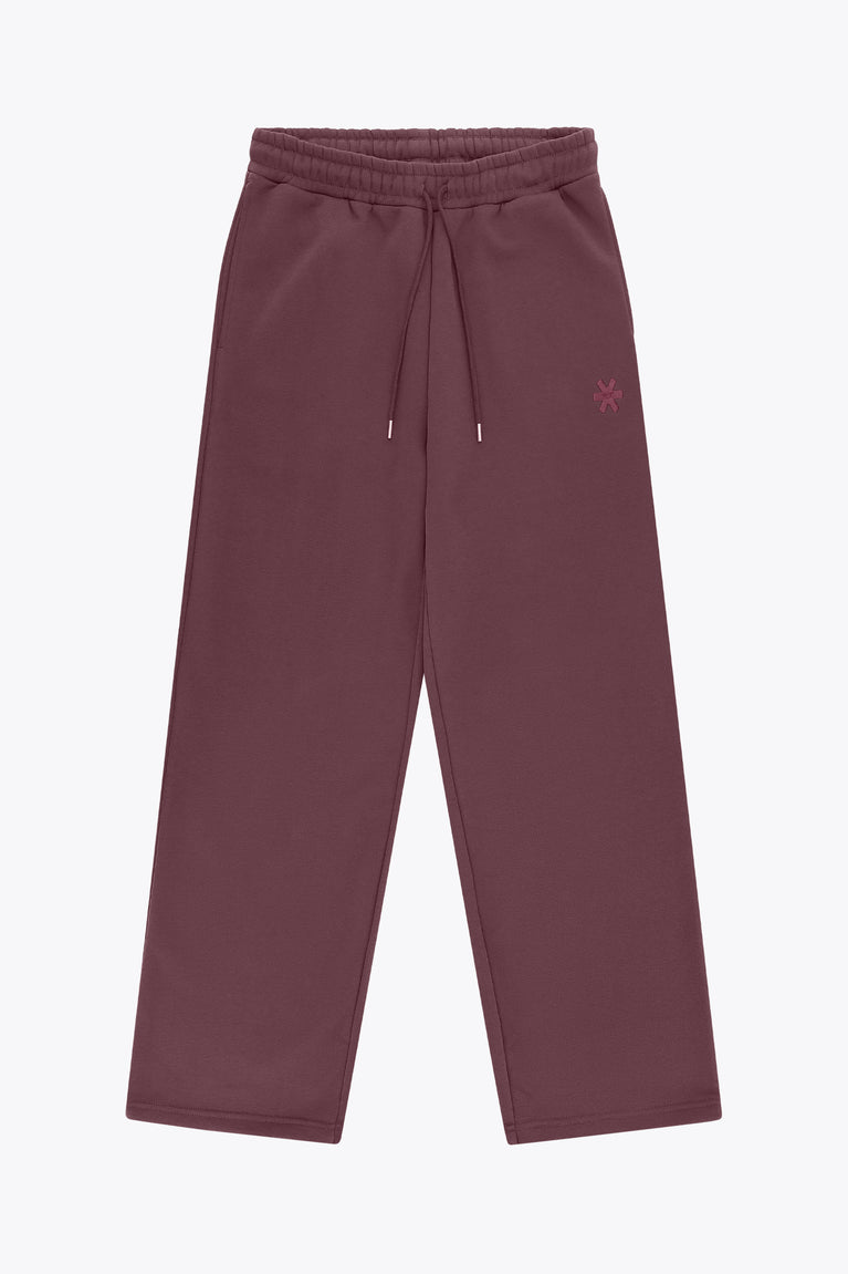 Osaka men's wide sweatpants in Peppercorn color, elastic waistband and drawstring