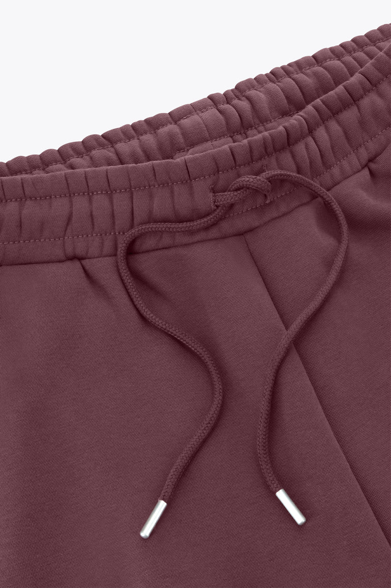 Osaka men's wide sweatpants: elastic waistband with attached drawstring ties