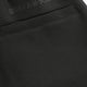 Black sweatpants waistband label and stitched side panel