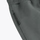 Dark grey sweatpants with zip detail on the side seam and elastic waist