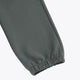 Dark grey sweatpants ankle cuff with elastic hem