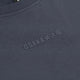 Navy unisex boxy tee neckline with OSAKA*FREE logo detail