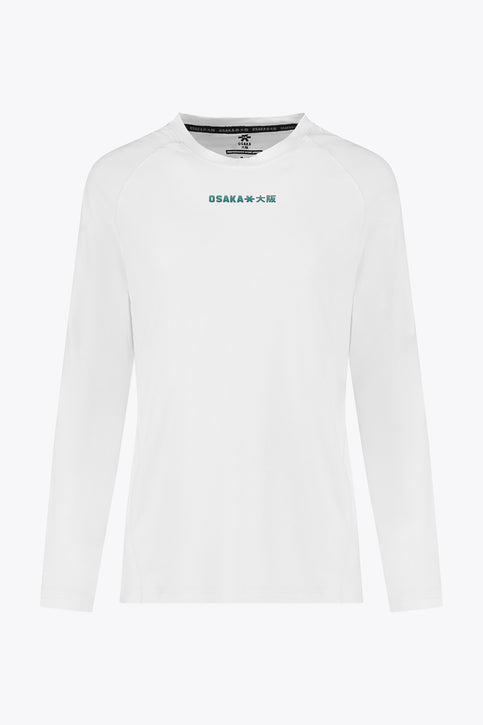 Osaka Women Tee Long Sleeve Court | White
