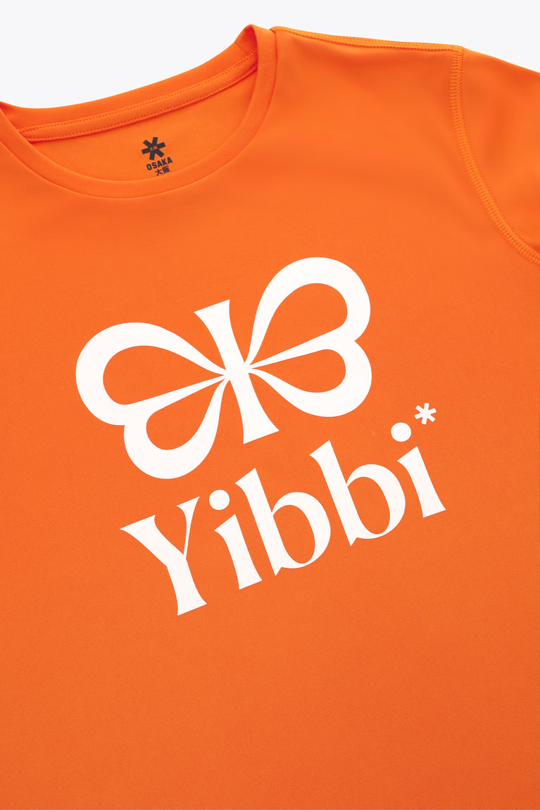 Yibbi Kids Sports Tee | Bright Orange