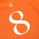 Yibbi Kids Sports Tee | Bright Orange