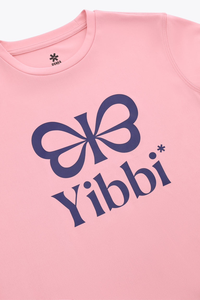 Yibbi Kids Sports Tee | Pastel Pink
