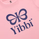 Yibbi Kids Sports Tee | Pastel Pink